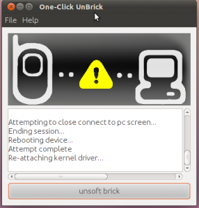 One-Click Unbrick b
