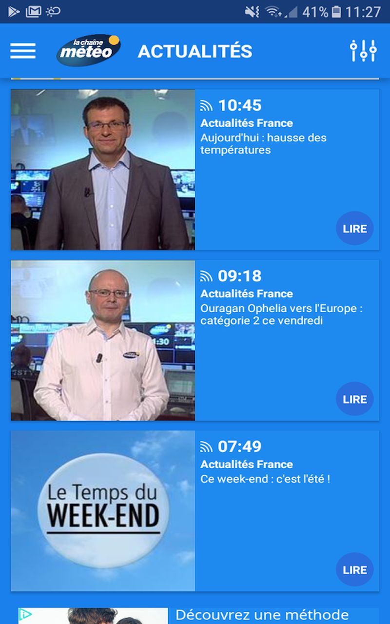 La Chaîne Météo Il Fait Toujours Beau Sur Android