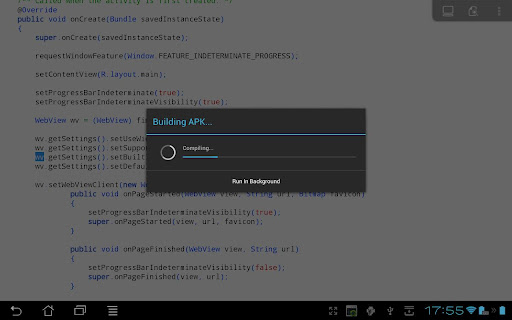 Aide-Android Java IDE: Développez vos applications Android depuis votre ...