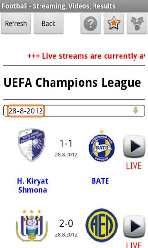Watch Football Live Streaming 1