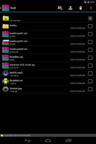 Rar for Android 1