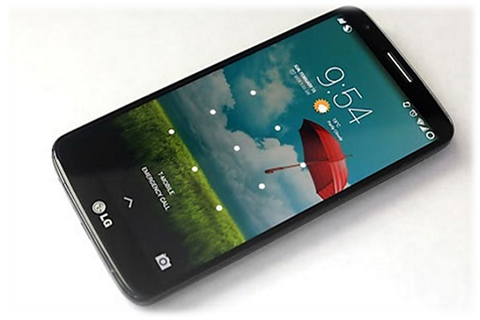 capture d'écran avec le LG G3 a