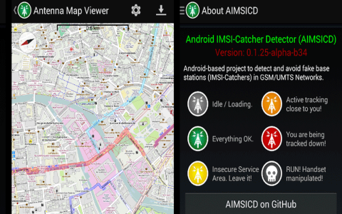 IMSI Catcher Detector b