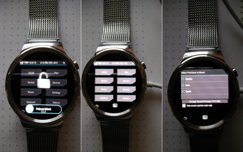 première rom custom pour la Huawei Watch b