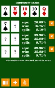 Poker Calculator b