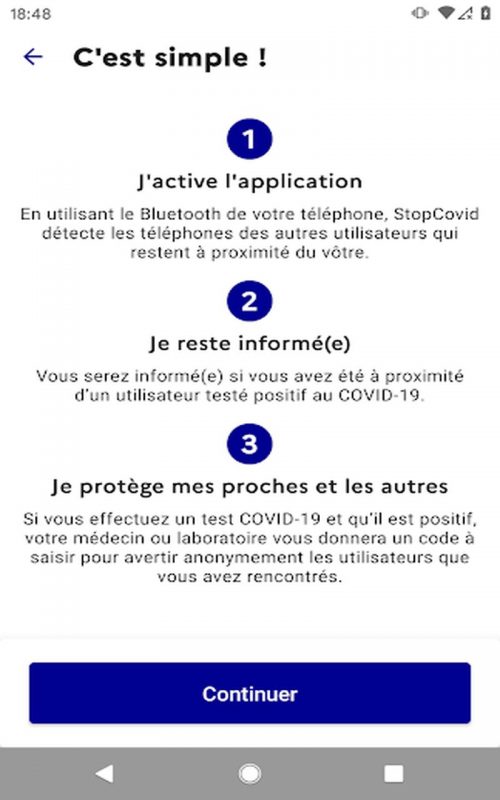 StopCovid France c