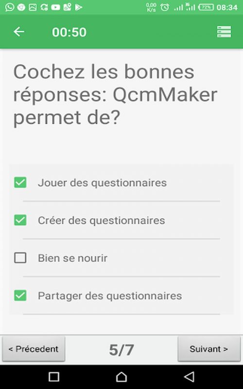 L'image 1 de l'article présentant l'application Qcm Maker