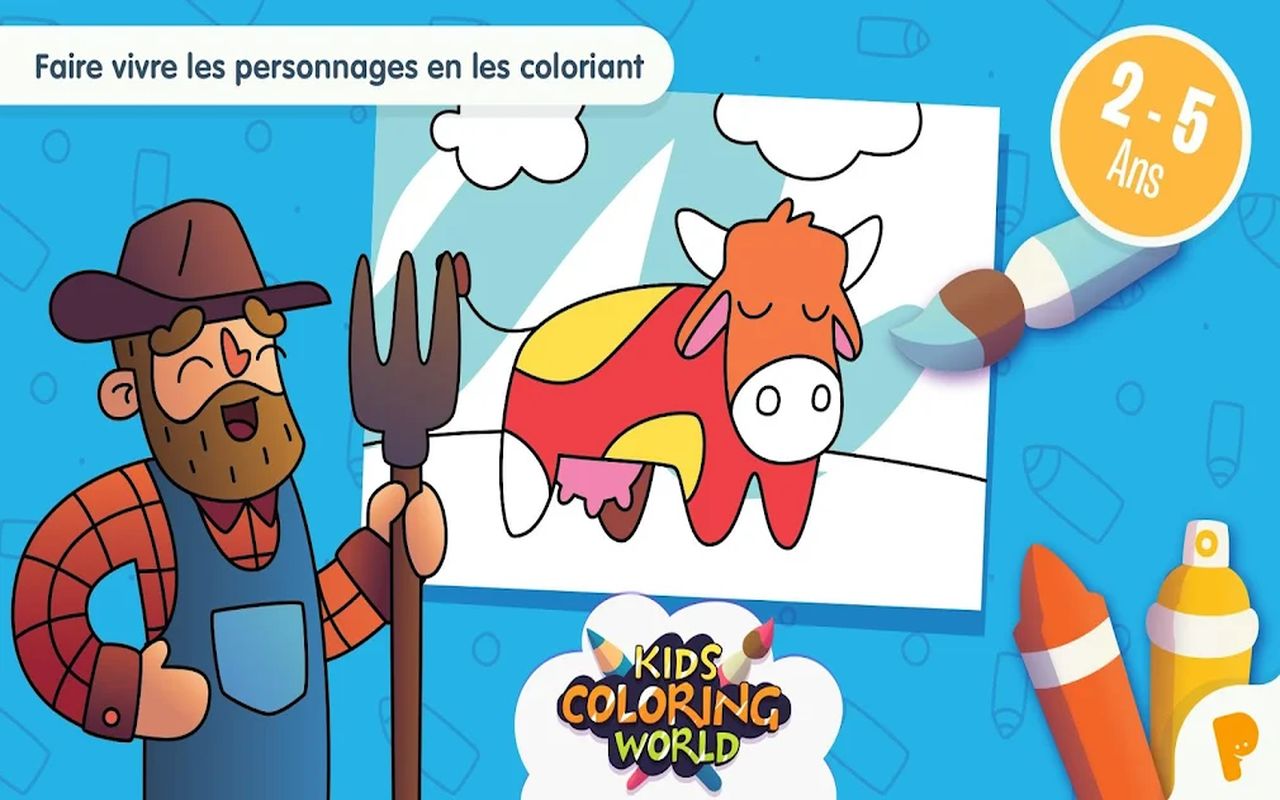 L'image 1 de l'article présentant l'application Livre De Coloriage Pour Enfant