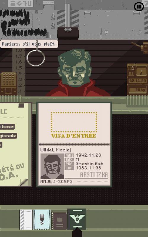 Papers Please b