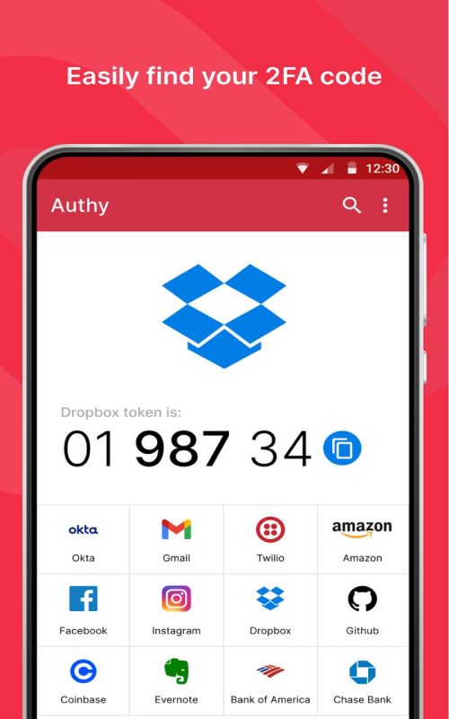 Twilio Authy Authenticator b