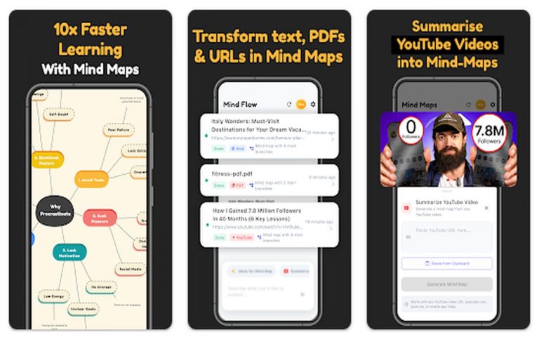 MindFlow : Cartes Mentales Visuelles IA