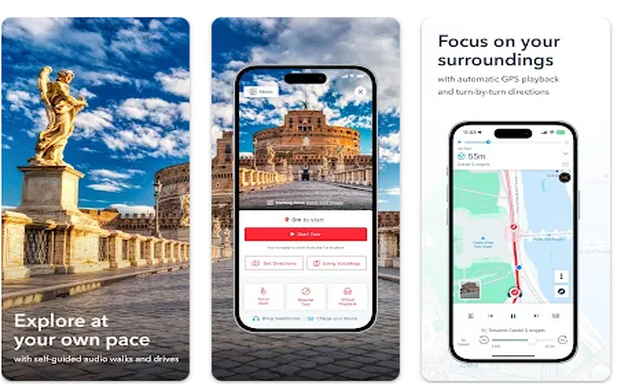 application visite guidée audio b