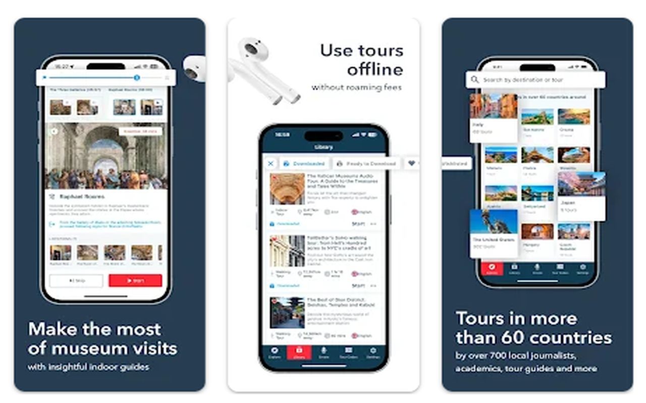 application visite guidée audio c