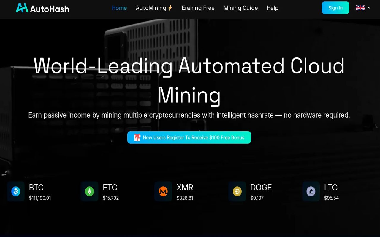 application cloud mining Android b az