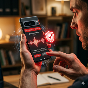 Lire la suite à propos de l’article Pixel Drop Mars 2026 : la détection d&rsquo;escroquerie téléphonique