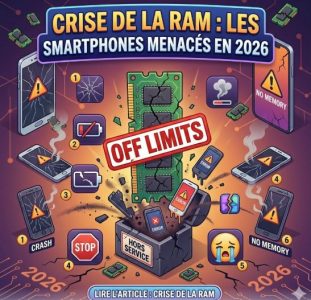 Lire la suite à propos de l’article Crise de la RAM : Les smartphones menacés en 2026