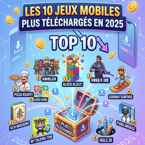 Lire la suite à propos de l’article Top 10 Jeux mobiles téléchargés en 2025 : le classement complet