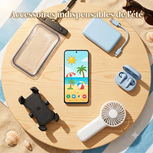 Lire la suite à propos de l’article Accessoires smartphone pour l&rsquo;été : 5 indispensables