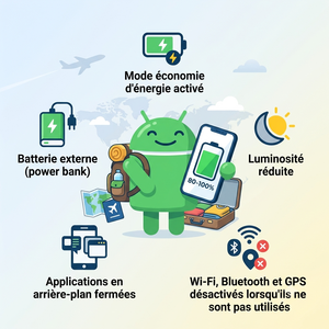 Lire la suite à propos de l’article Économiser sa batterie : 5 astuces spécial voyage