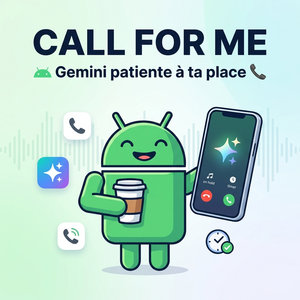 Lire la suite à propos de l’article Call for me : Gemini patientera au téléphone pour toi