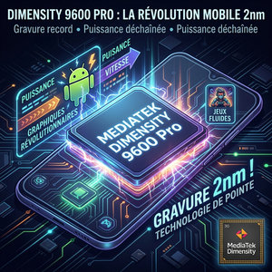 Lire la suite à propos de l’article Dimensity 9600 Pro : la première puce mobile en 2 nm