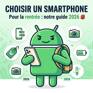 Lire la suite à propos de l’article Choisir un smartphone pour la rentrée : notre guide 2026