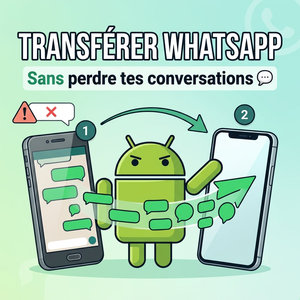 Lire la suite à propos de l’article Conversations WhatsApp : les transférer sans rien perdre